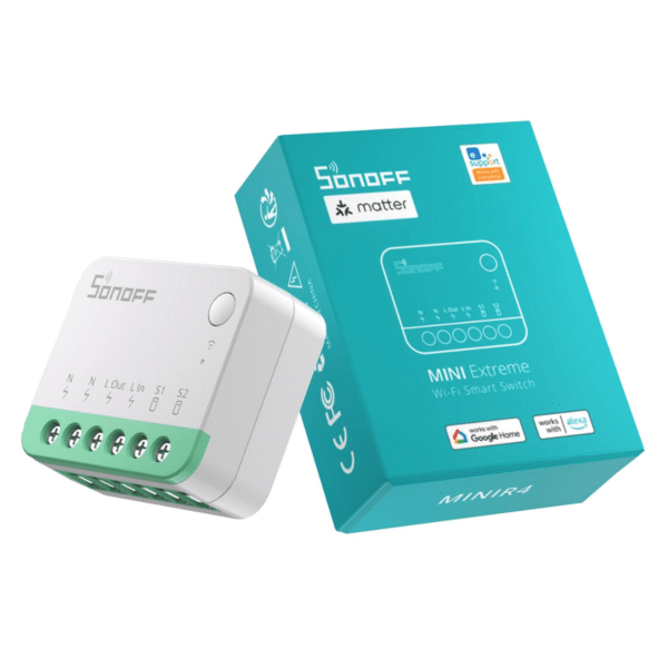 carenuity_sonoff-minir4m-1 SONOFF MINIR4M Matter WLAN Smart-Relais 10A Unterputz