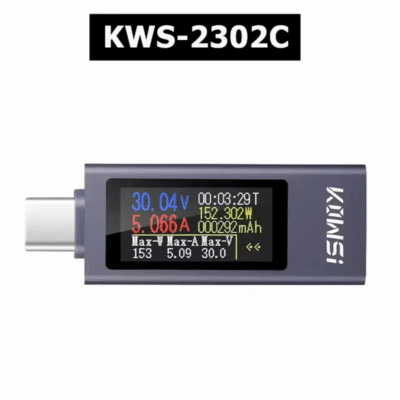 USB-C Power Meter KWS-2303C mit Farbdisplay