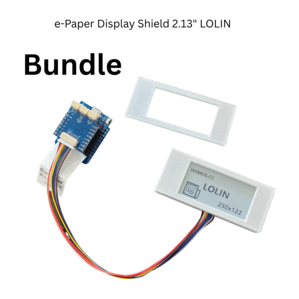 e-Paper Display Shield 2.13_ LOLIN (2) e-Paper Display Shield 2.13_ LOLIN (2)