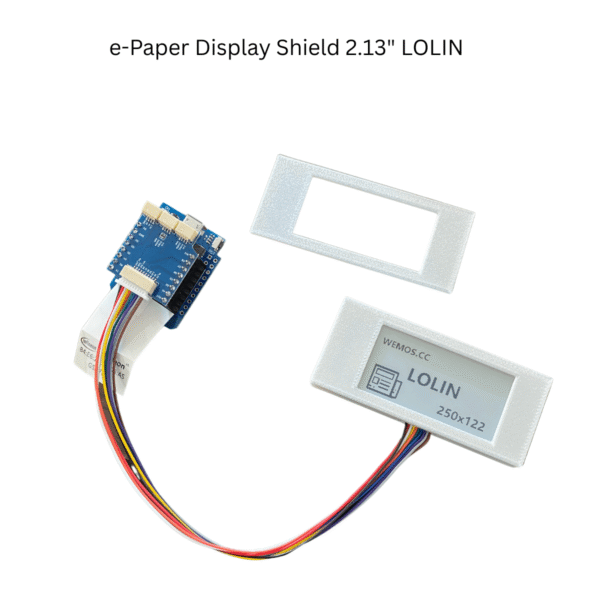e-Paper Display Shield 2.13_ LOLIN e-Paper Display Shield 2.13_ LOLIN