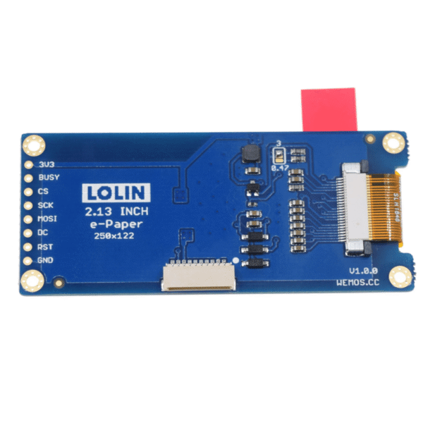e-paper-display-2.13inch-with-optional-enclosure (3) e-Paper Display Shield 2.13″ with optional enclosure