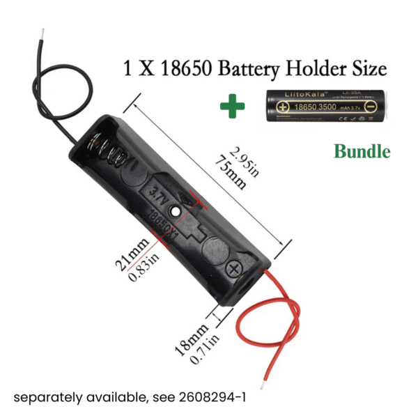carenuity_18650-battery-set-4 18650 Battery Set Connection Cable Detail Dimensions View